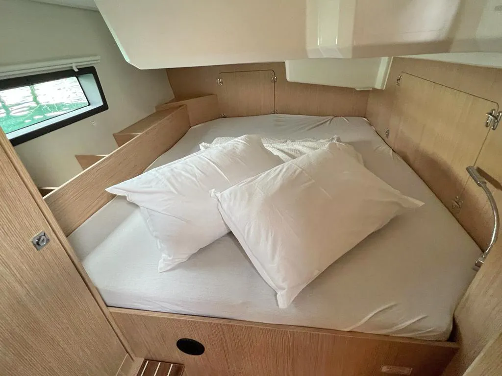 Cabin on Palma, a Bavaria C42 sailboat at Punat, Croatia