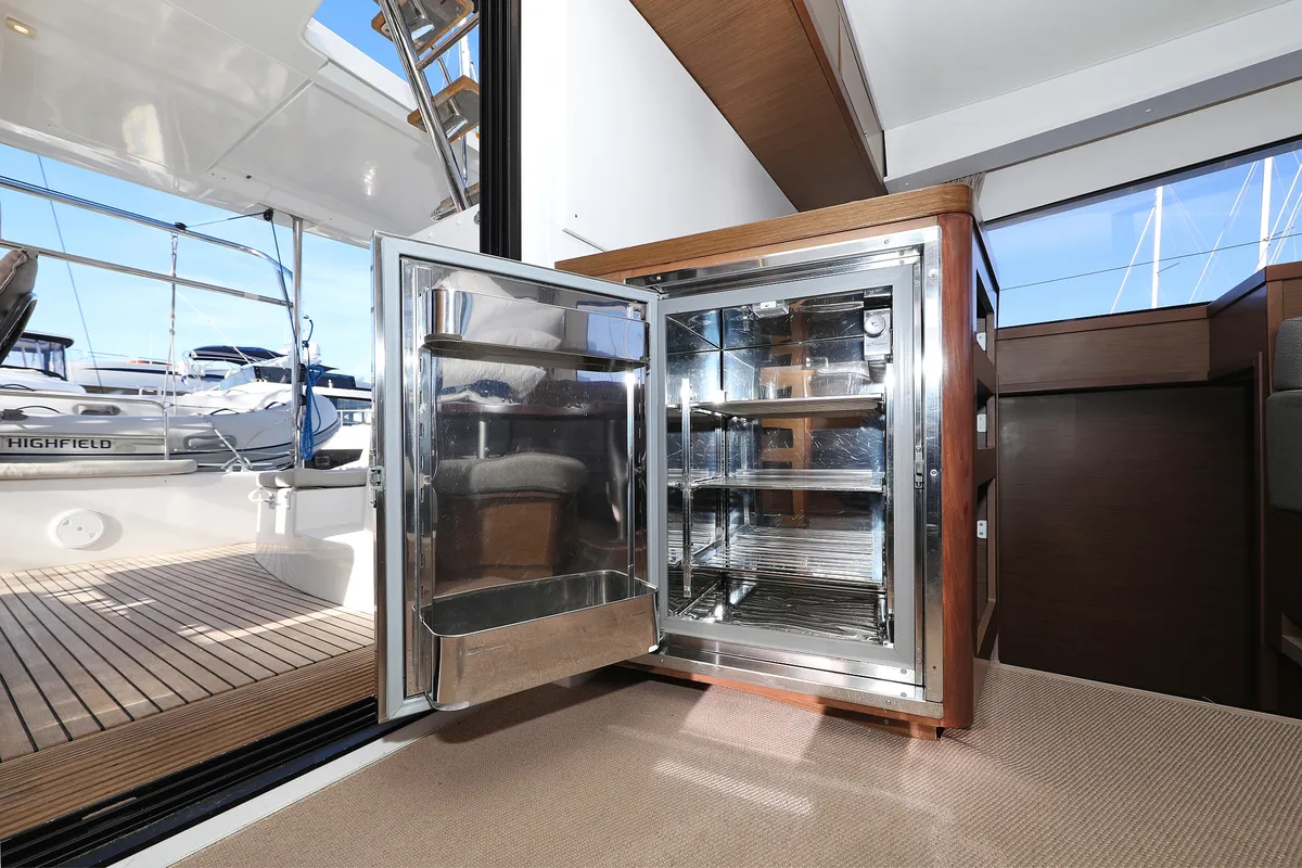Galley of Easy Course, a Lagoon 42 catamaran at Grad Trogir, Croatia