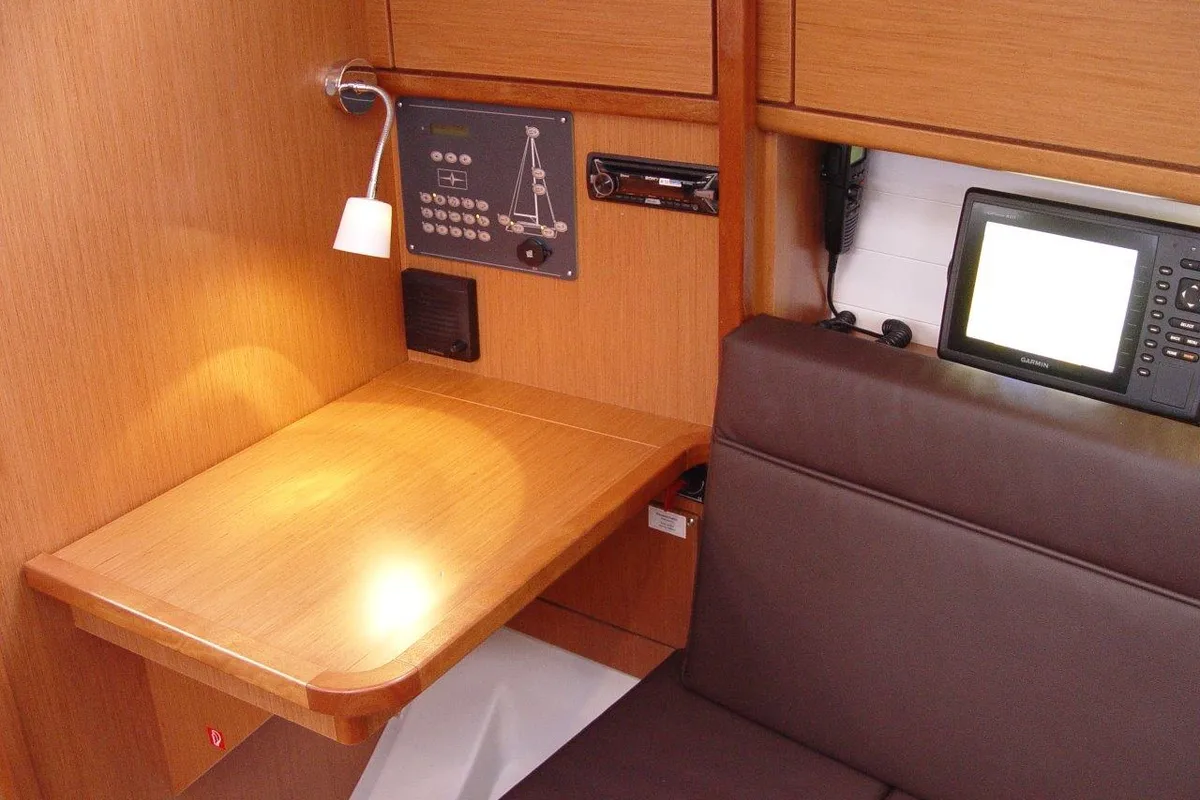 Kleeia, a Bavaria Cruiser 33 sailboat at Olbia, Italy