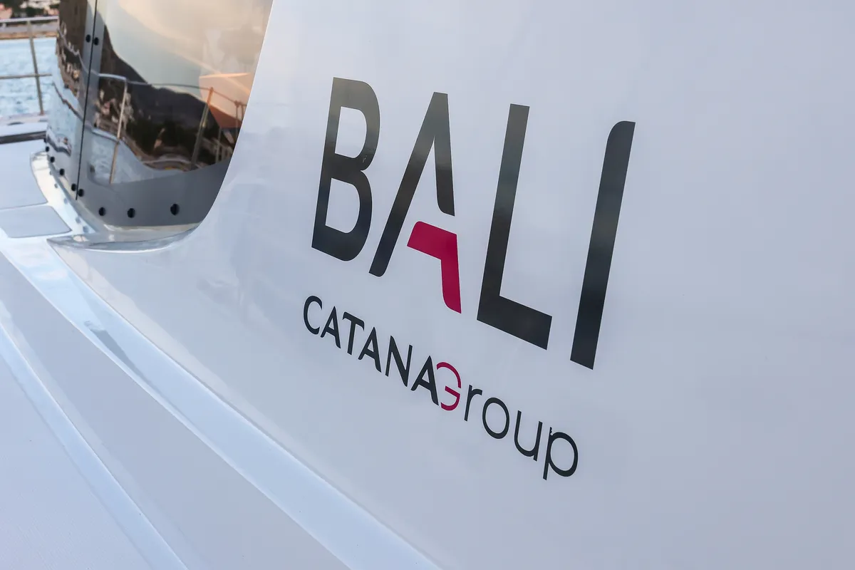 Carpe Diem, a Bali 4.8 catamaran at Trogir, Croatia