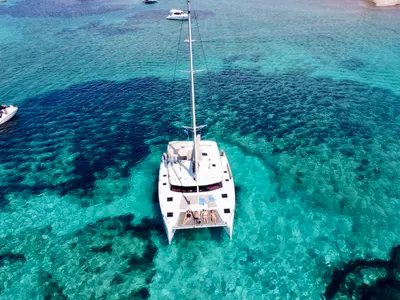 Ocean Allure, a Fountaine Pajot Astrea 42 catamaran at Kaštela, Croatia