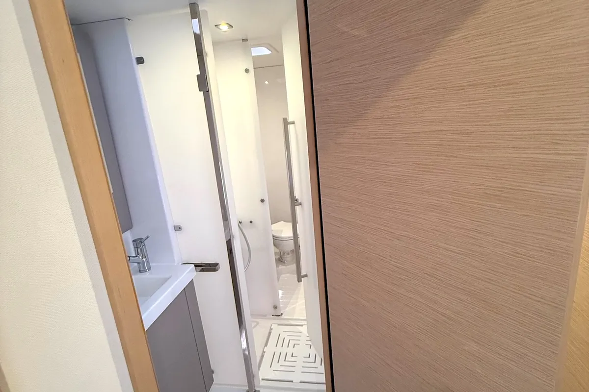 Ocean Allure, a Fountaine Pajot Astrea 42 catamaran at Kaštela, Croatia