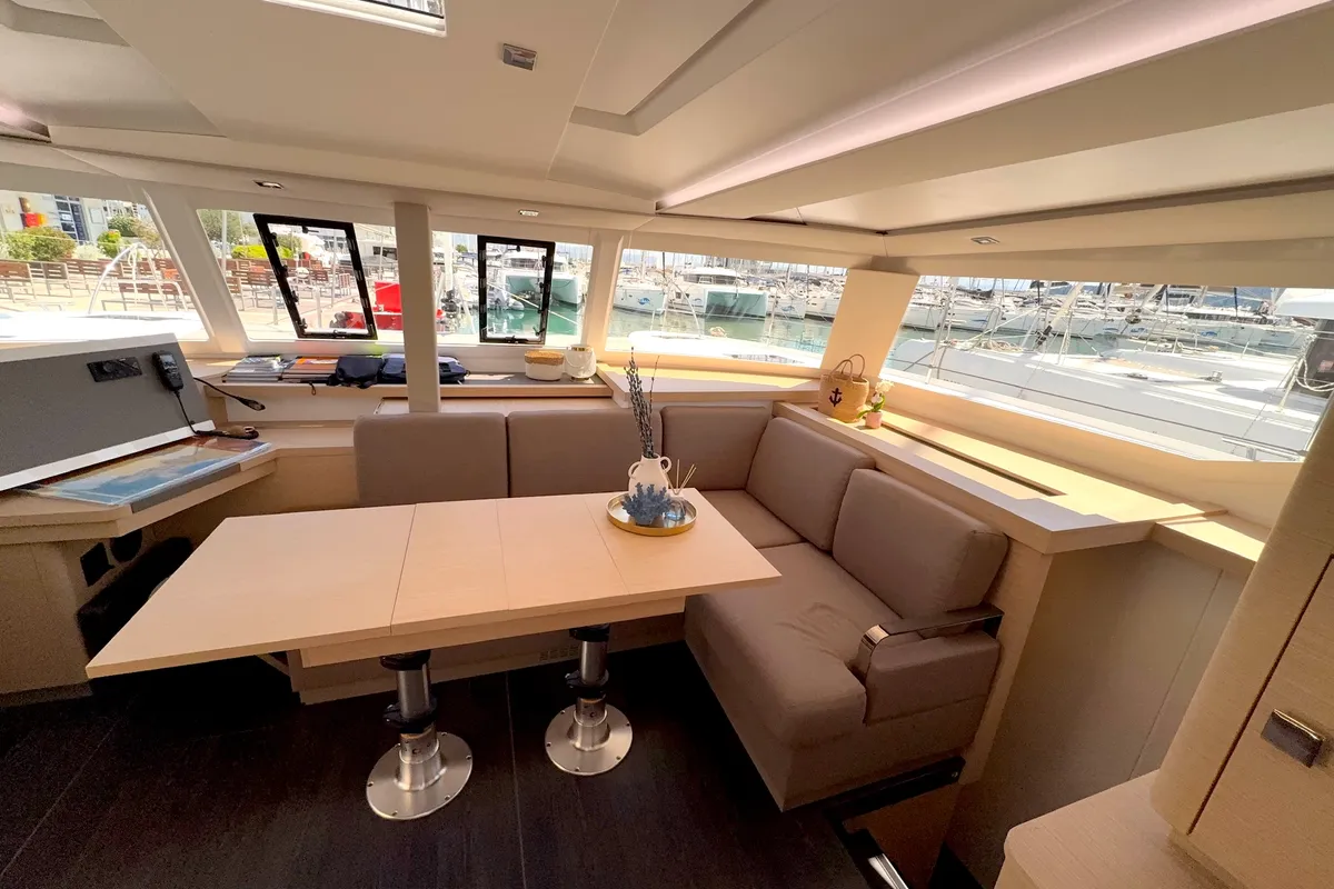 Ocean Allure, a Fountaine Pajot Astrea 42 catamaran at Kaštela, Croatia