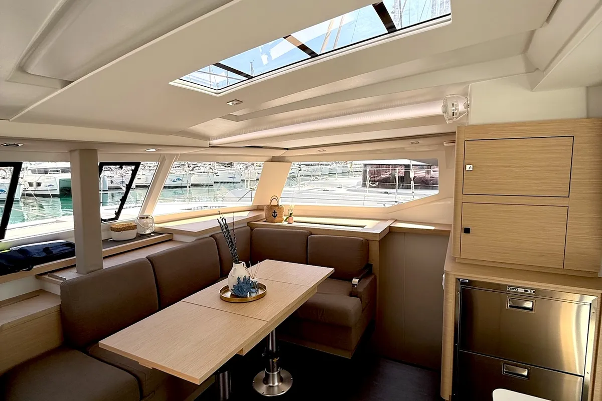 Ocean Allure, a Fountaine Pajot Astrea 42 catamaran at Kaštela, Croatia