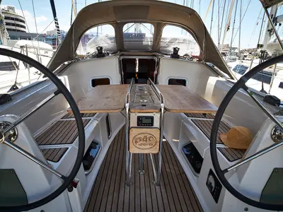 Nana, a Jeanneau Sun Odyssey 349 sailboat at Grad Biograd na Moru, Croatia