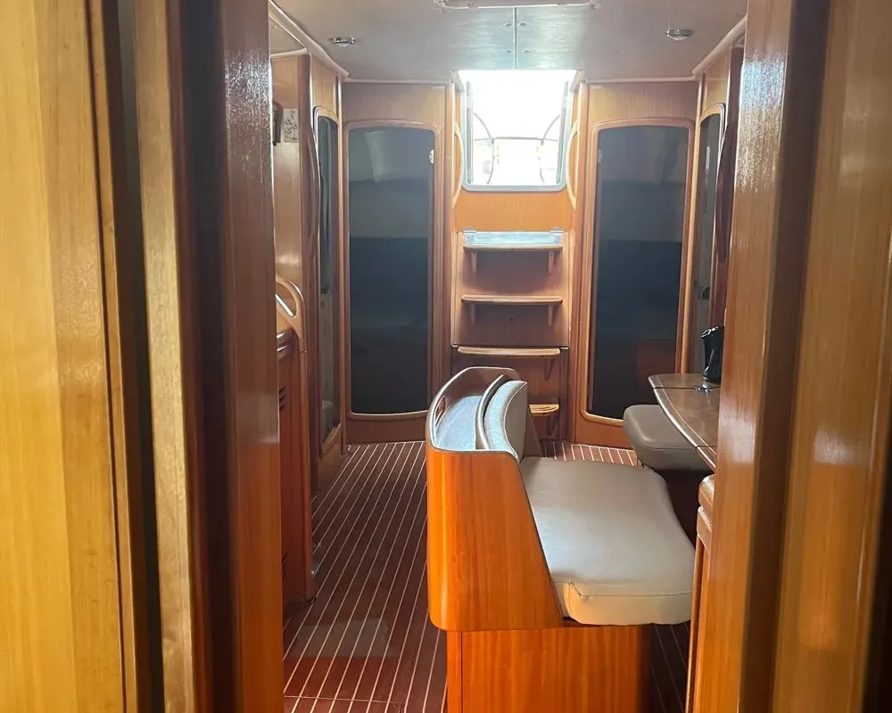 Premium +, a Bavaria C50 sailboat at Paralio Astros, Greece