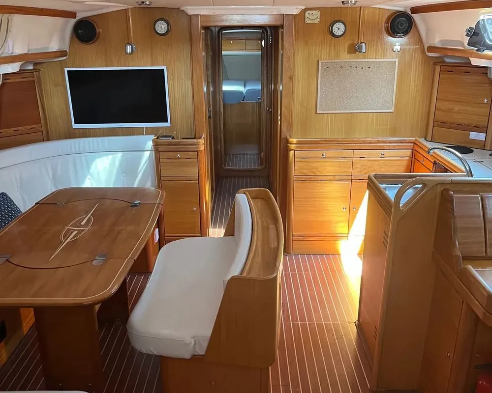 Premium +, a Bavaria C50 sailboat at Paralio Astros, Greece