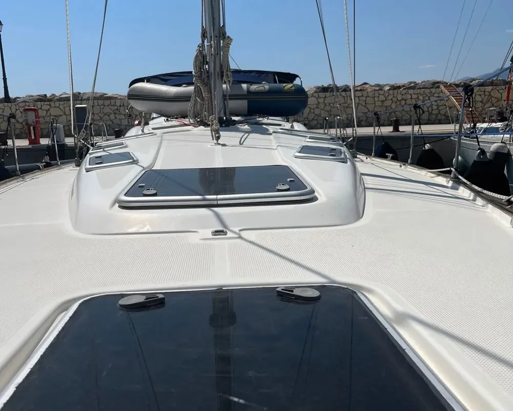 Premium +, a Bavaria C50 sailboat at Paralio Astros, Greece
