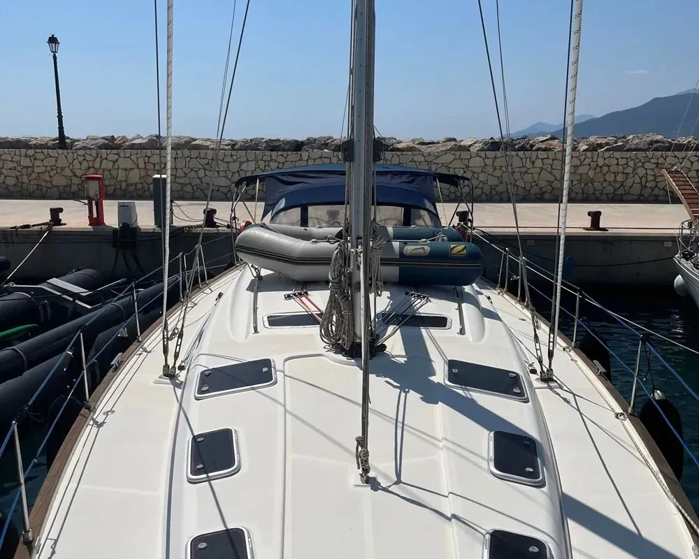 Premium +, a Bavaria C50 sailboat at Paralio Astros, Greece