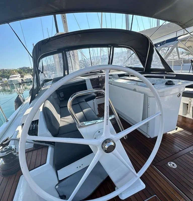 ILIA, a Beneteau Oceanis 46.1 sailboat at Athens, Greece