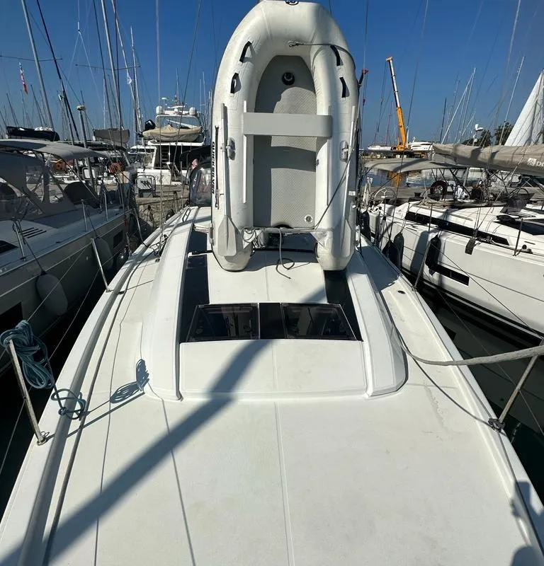 ILIA, a Beneteau Oceanis 46.1 sailboat at Athens, Greece