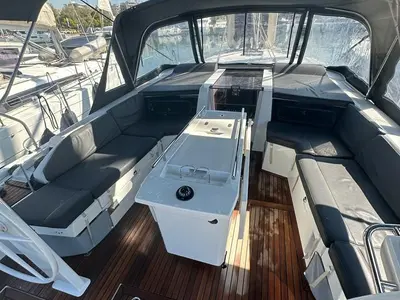 ILIA, a Beneteau Oceanis 46.1 sailboat at Athens, Greece
