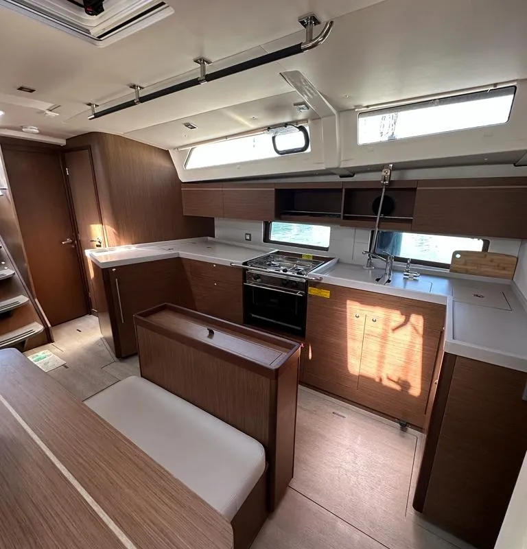 ILIA, a Beneteau Oceanis 46.1 sailboat at Athens, Greece