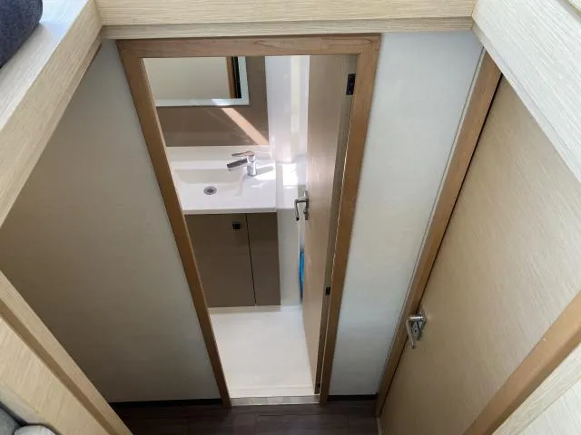 Head on Kinara, a Fountaine Pajot Lucia 40 catamaran at Mai Khao, Thailand