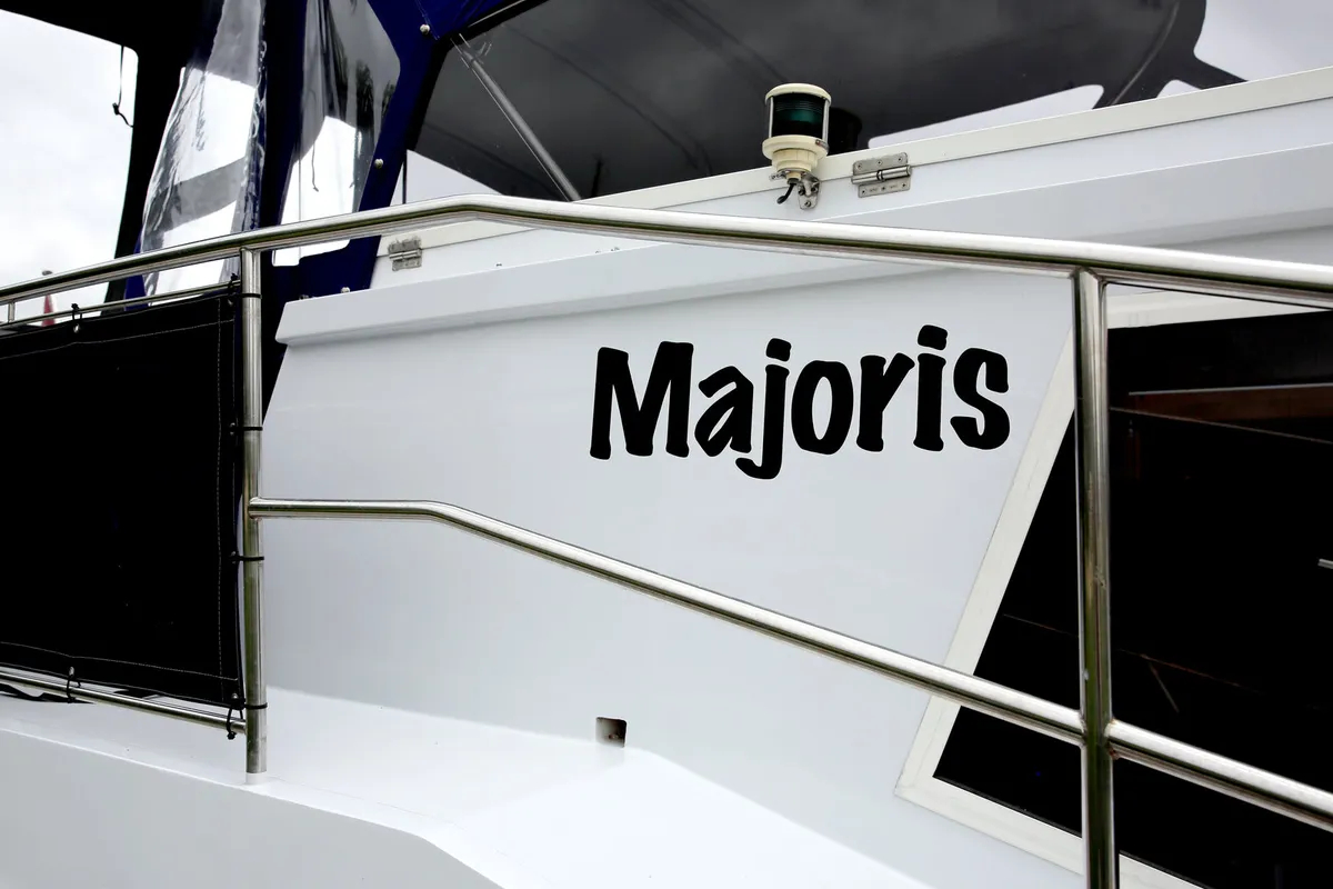 Majoris, a De Drait Renal 40 motorboat at Heukelum, Netherlands
