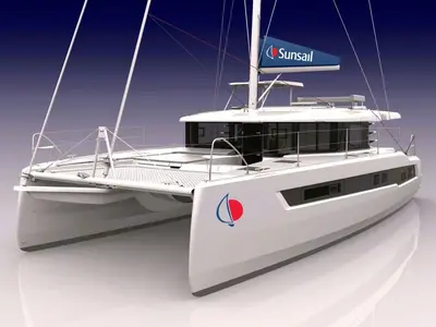 Leopard 43, a catamaran at Road Town, British Virgin Islands