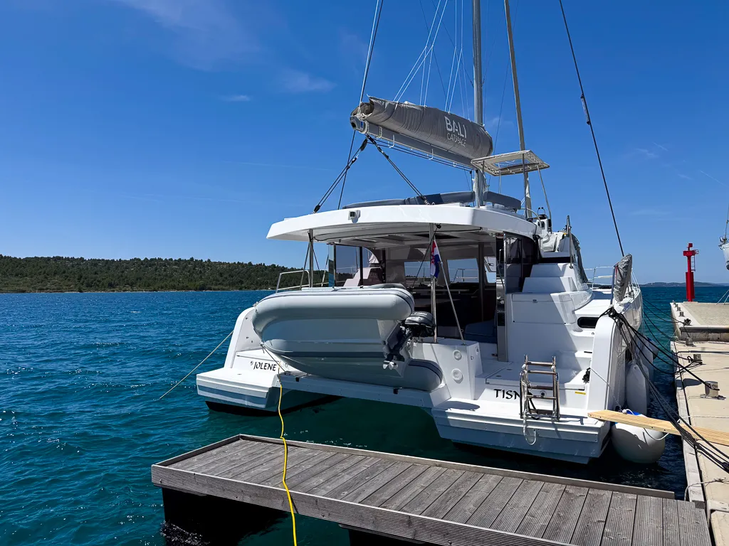 Jolene, a Bali Catspace OW catamaran at Pirovac, Croatia