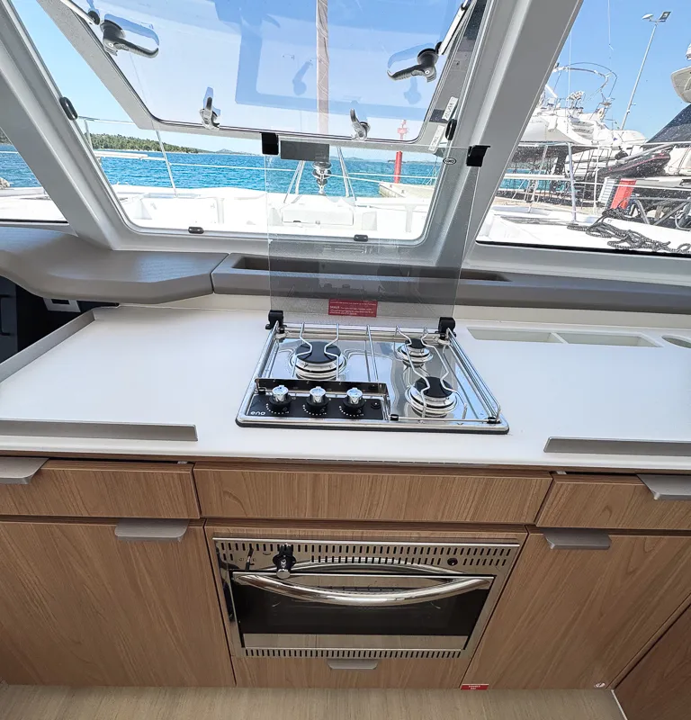 Jolene, a Bali Catspace OW catamaran at Pirovac, Croatia