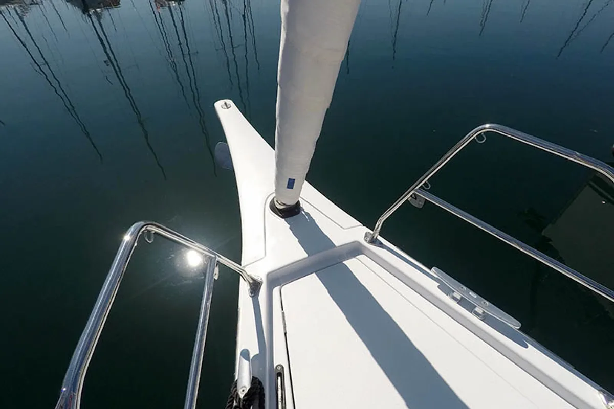 Sportski Vuk 44, a Grand Soleil 44 Performance sailboat at Grad Šibenik, Croatia