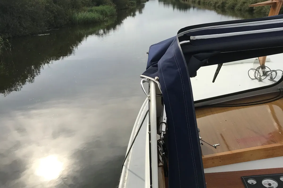 Myrthe, a Gulet Boarnkruiser 920 motorboat at Heukelum, Netherlands