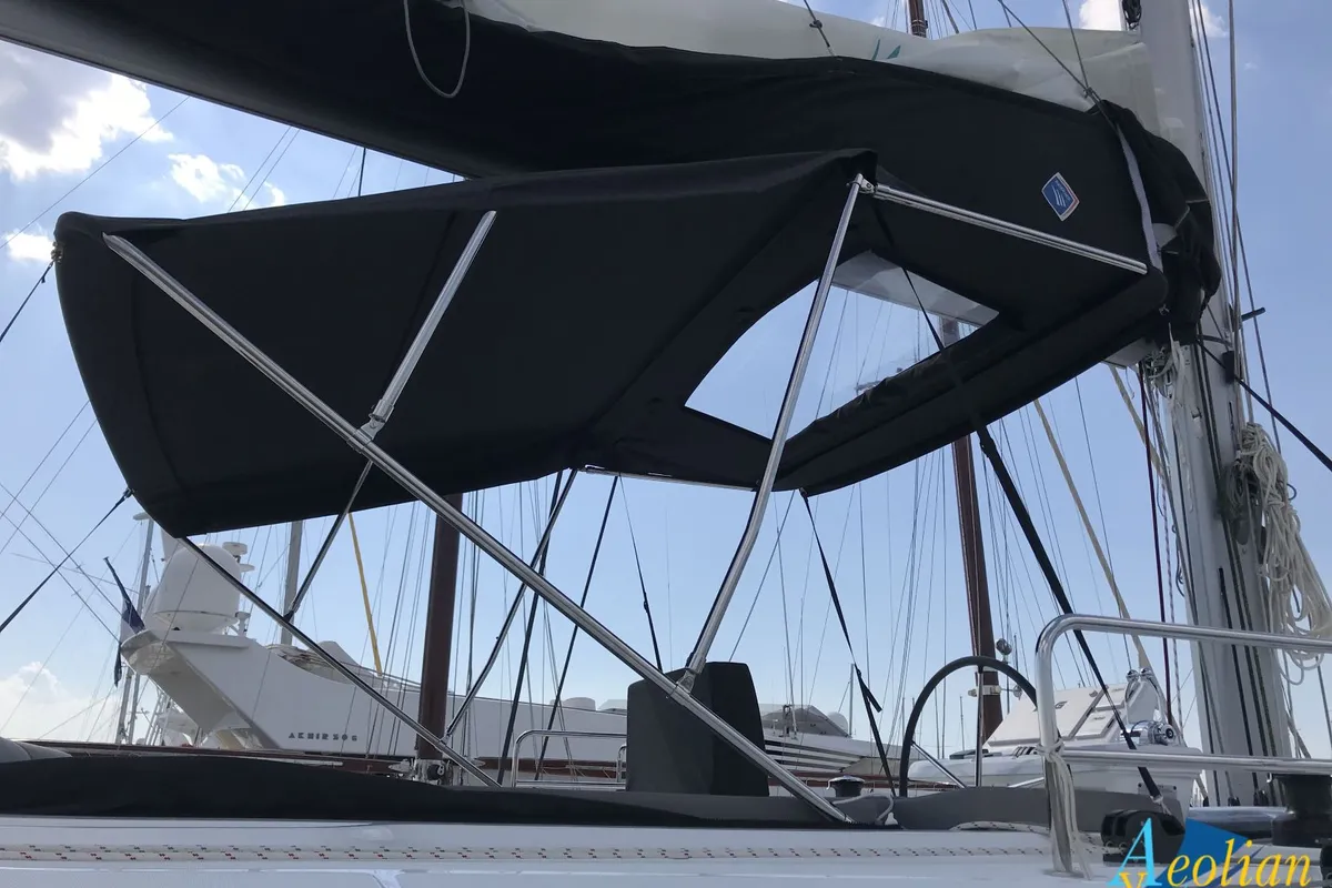 Aeolian Myth, a Lagoon 50 catamaran at Preveza, Greece
