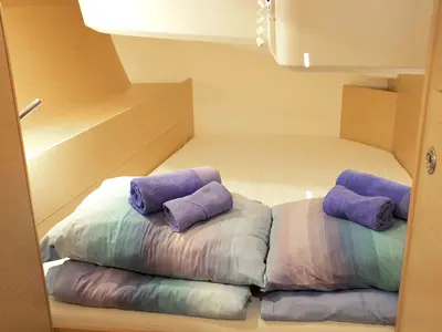 Cabin on Golden Box, a Hanse 508 sailboat at Grad Kaštela, Croatia
