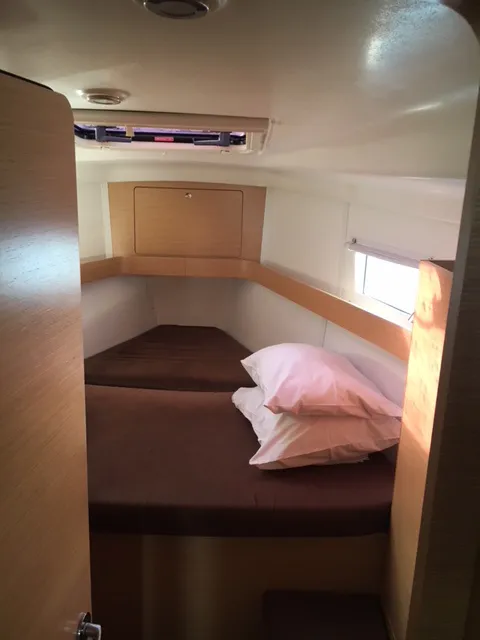 Cabin on Sirius, a Elan Impression 45 sailboat at Grad Biograd na Moru, Croatia