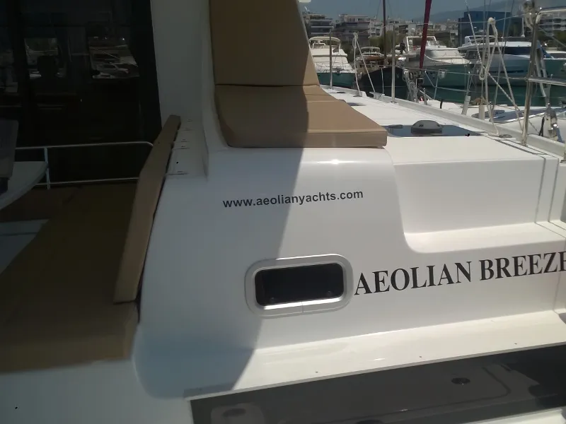 Aeolian Breeze, a Lagoon 42 catamaran at Preveza, Greece