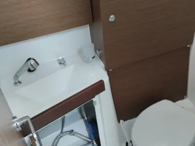 Head on Ceja, a Beneteau Oceanis 38.1 sailboat at Dubrovnik, Croatia