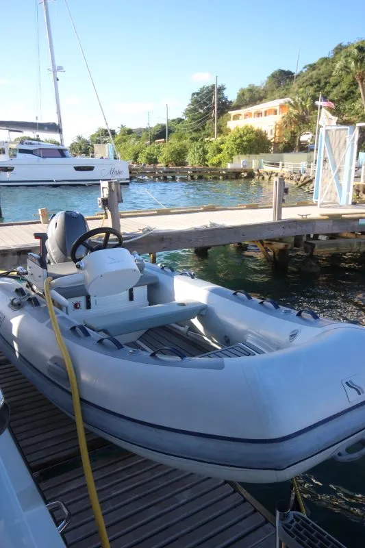 Fiyolo, a Fountaine Pajot Elba 45 catamaran at Charlotte Amalie, United States
