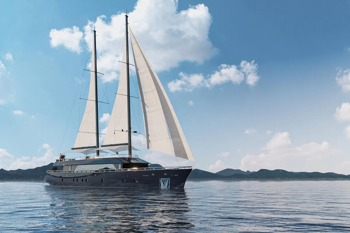 Exterior view of Zephyr, a Custom Made Zephyr sailboat at Split, Croatia