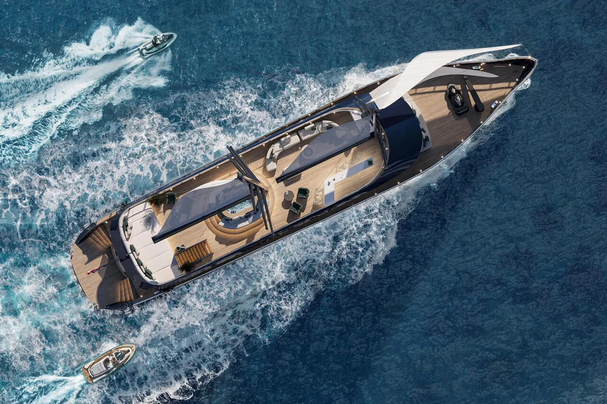 Exterior view of Zephyr, a Custom Made Zephyr sailboat at Split, Croatia