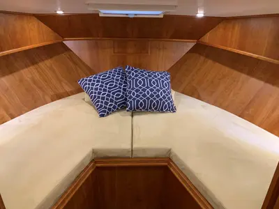 Cabin on Vita Bella, a Gulet Succes 106 AC motorboat at Akkrum, Netherlands