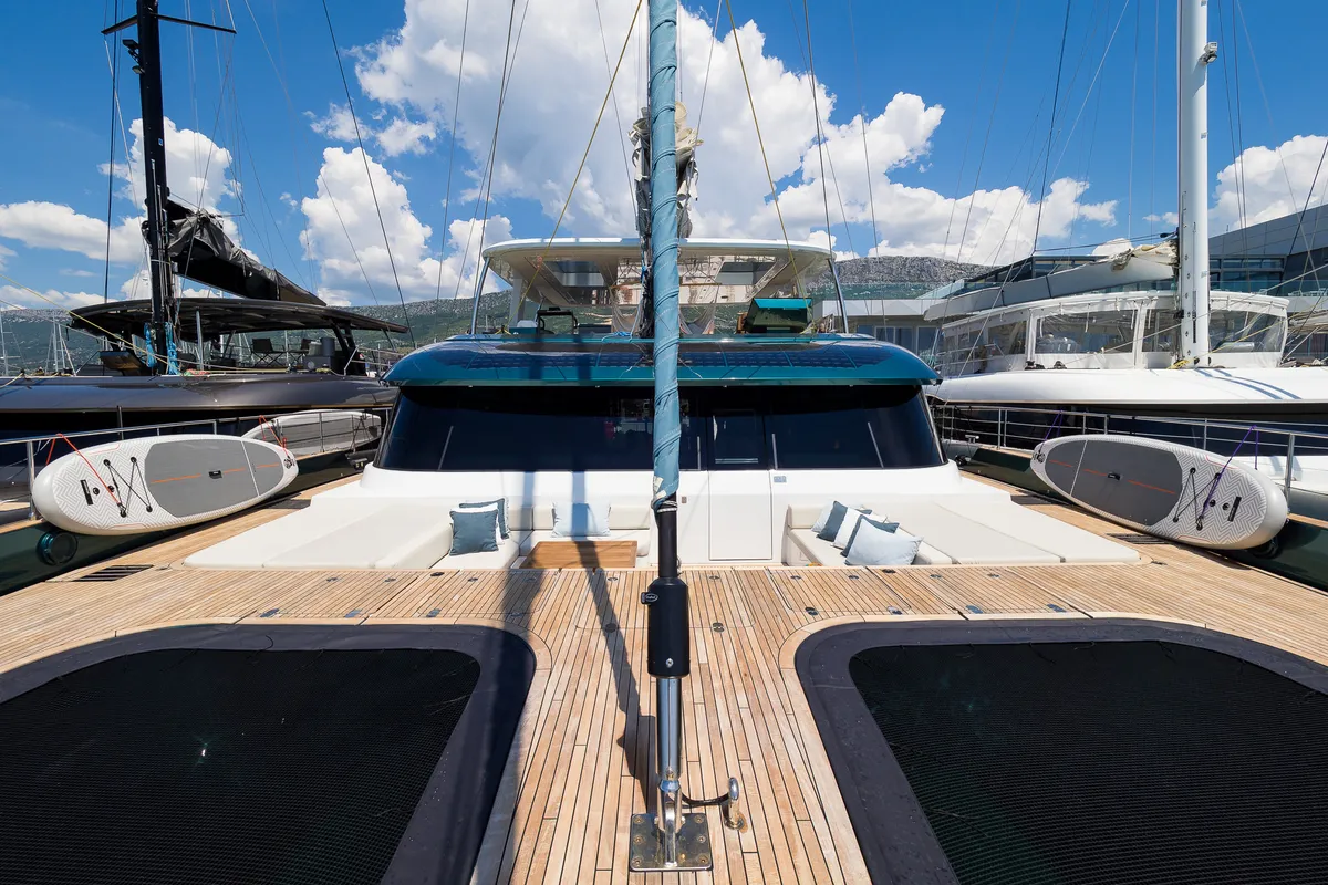 Premium +, a Sunreef 70 catamaran at Grad Kaštela, Croatia