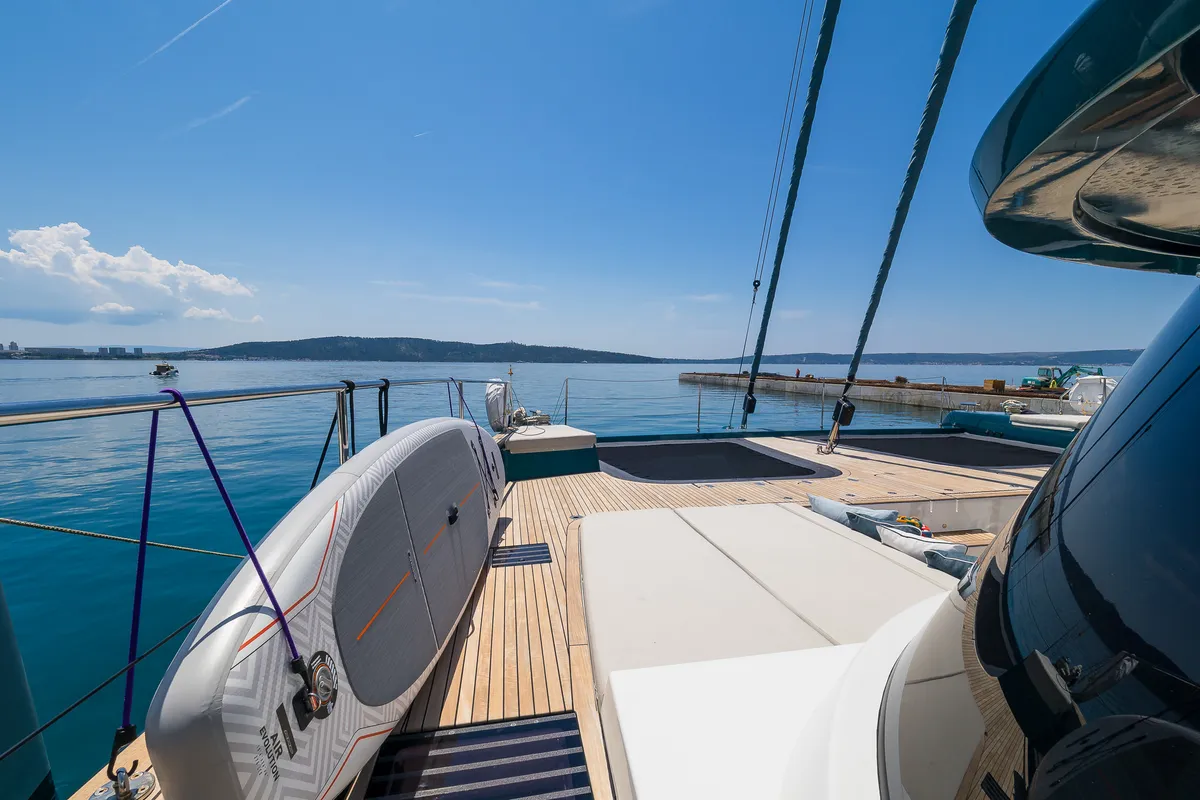 Premium +, a Sunreef 70 catamaran at Grad Kaštela, Croatia
