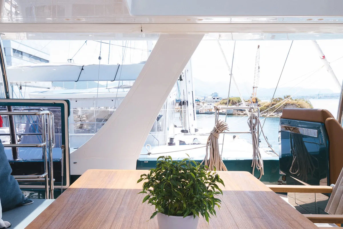 Premium +, a Sunreef 70 catamaran at Grad Kaštela, Croatia