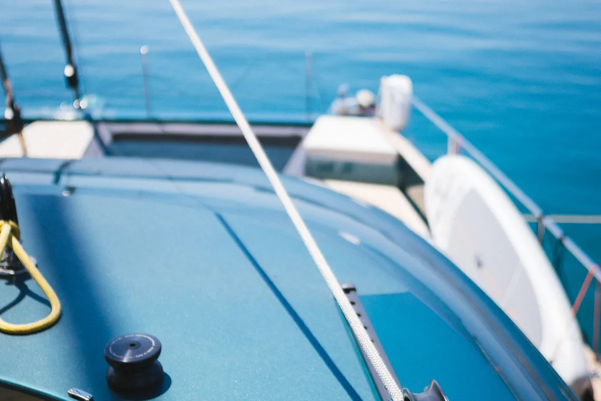 Premium +, a Sunreef 70 catamaran at Grad Kaštela, Croatia