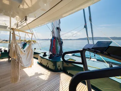 Premium +, a Sunreef 70 catamaran at Grad Kaštela, Croatia