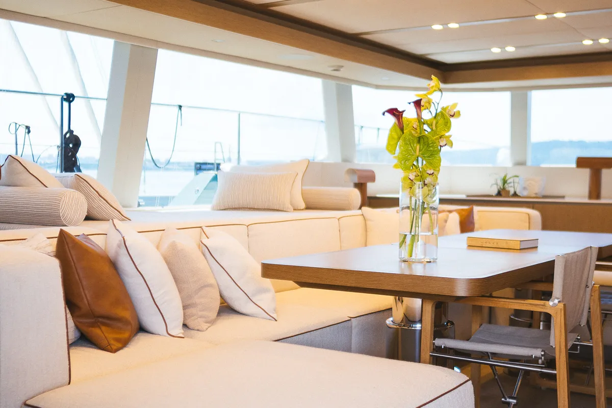 Premium +, a Sunreef 70 catamaran at Grad Kaštela, Croatia