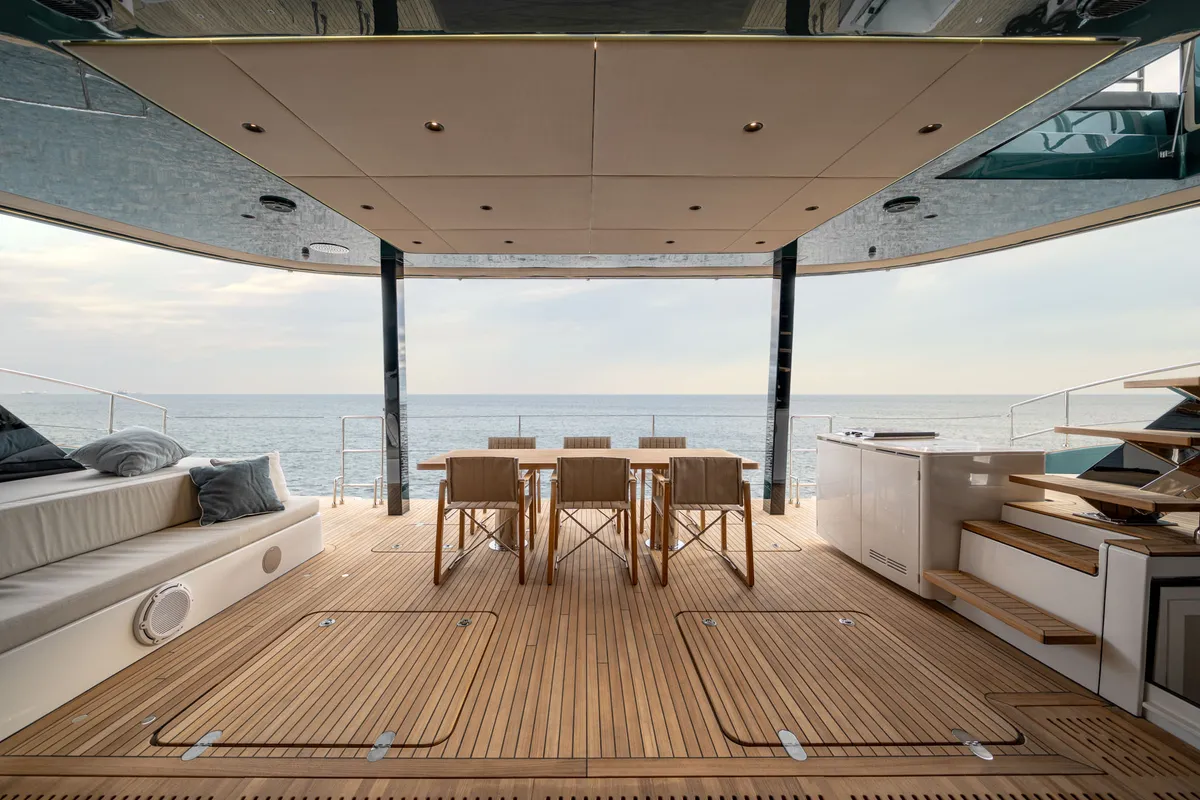 Premium +, a Sunreef 70 catamaran at Grad Kaštela, Croatia