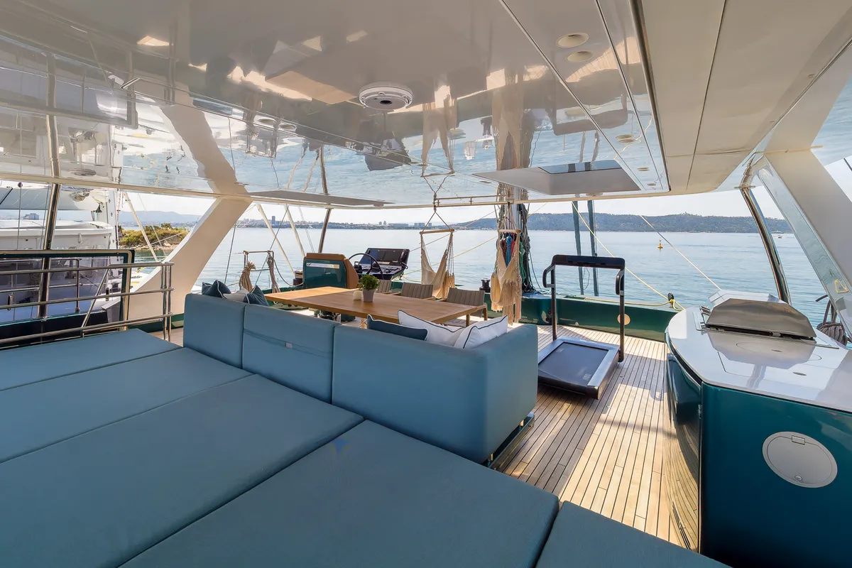 Premium +, a Sunreef 70 catamaran at Grad Kaštela, Croatia