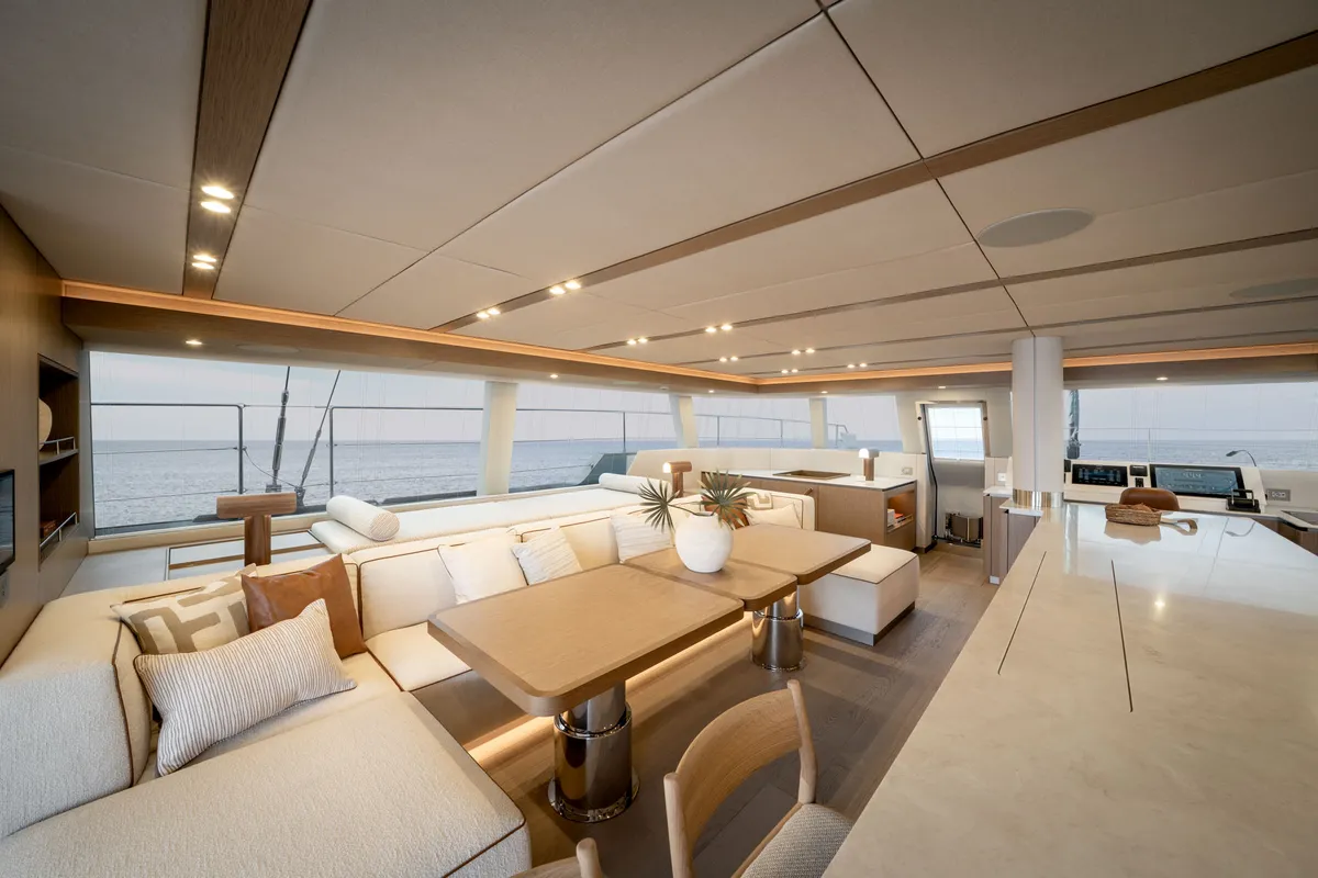 Premium +, a Sunreef 70 catamaran at Grad Kaštela, Croatia