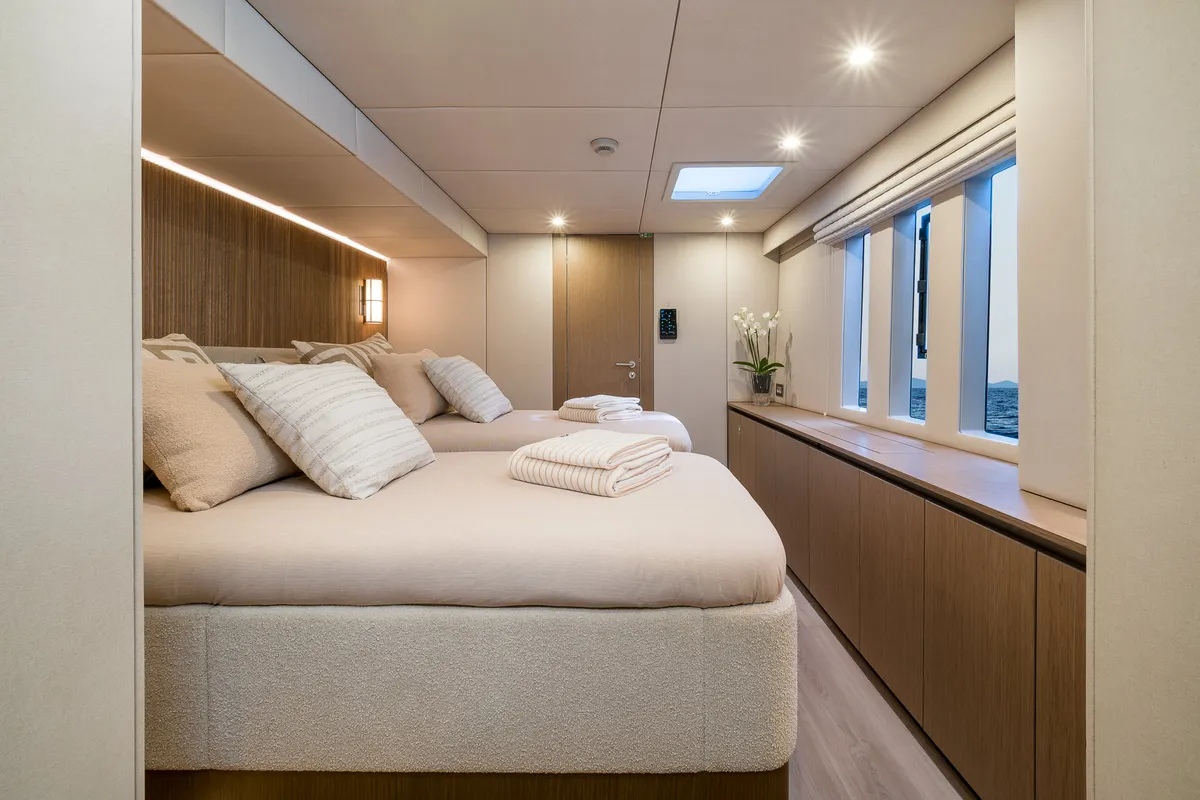 Premium +, a Sunreef 70 catamaran at Grad Kaštela, Croatia