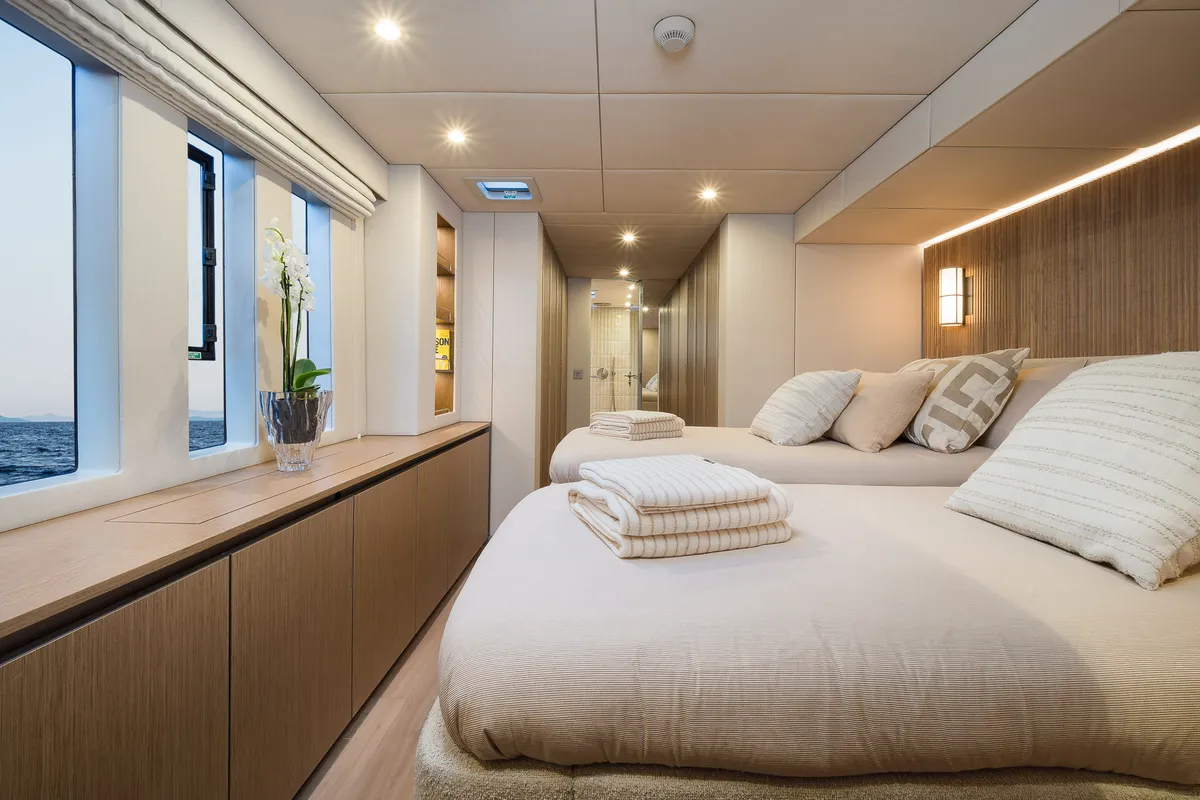 Premium +, a Sunreef 70 catamaran at Grad Kaštela, Croatia