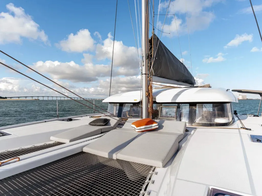 Sia, a Excess 11 catamaran at Annapolis, United States