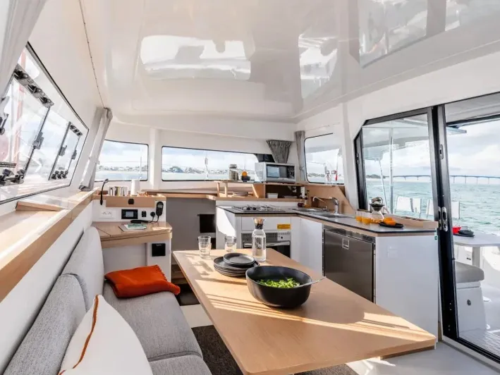 Sia, a Excess 11 catamaran at Annapolis, United States