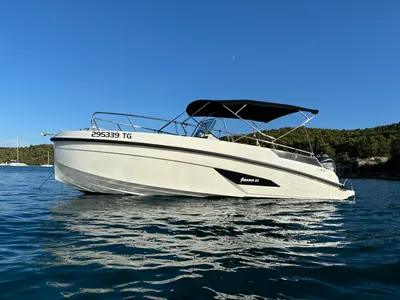 Exterior view of No_name, a Gulet Arrow Abaris 23 motorboat at Grad Trogir, Croatia