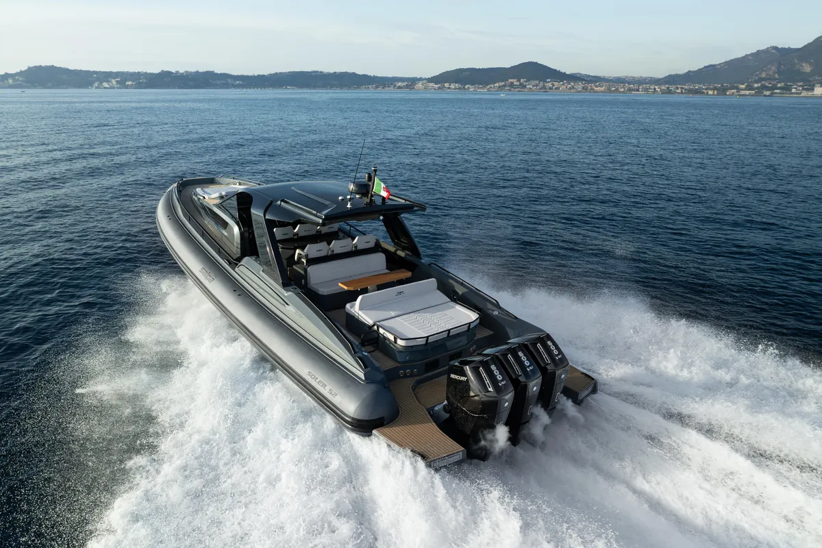Nautilus 01, a Salpa Soleil 52 motor yacht at Nettuno, Italy