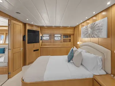 Cabin on Arno Leopard 27, a motor yacht at Grimaud, France