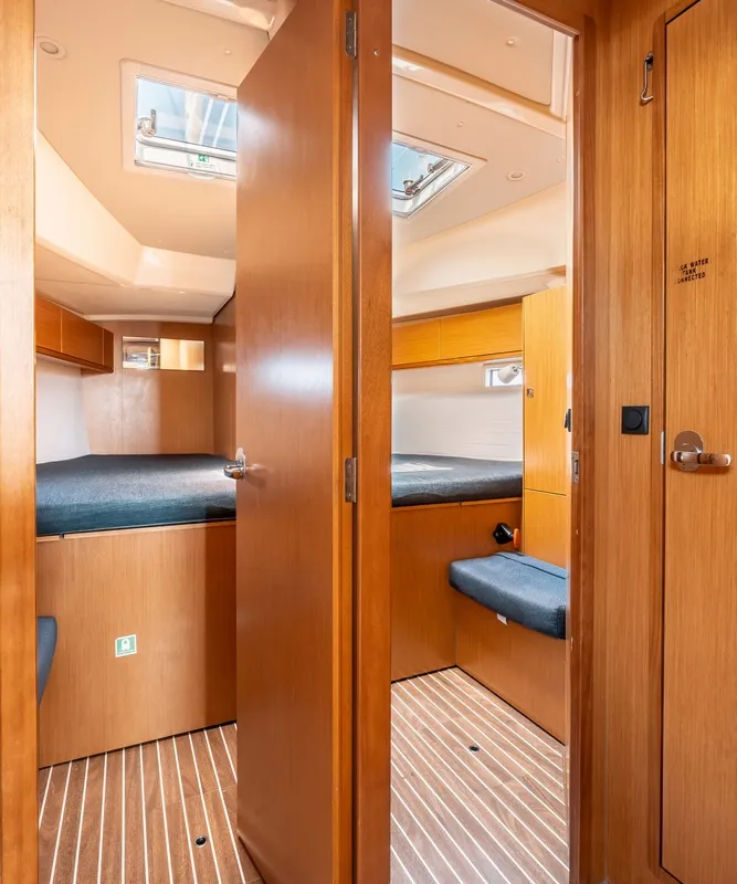 Fedias, a Bavaria Cruiser 46 sailboat at Rhodes, Greece